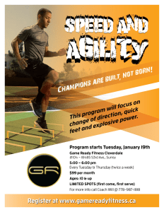 Speed and Agility